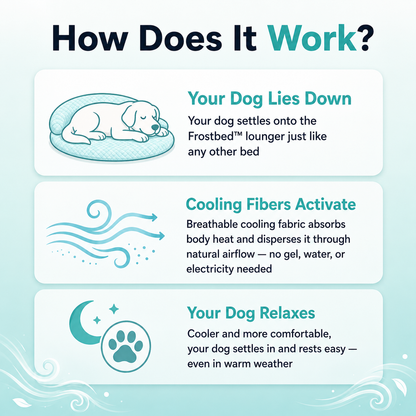Frostbed™ - Instant Cooling Comfort for Dogs
